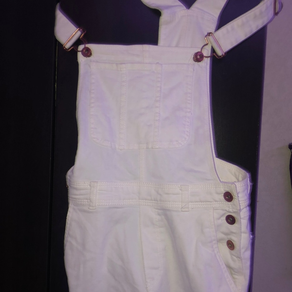 white overalls